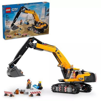 Lego LEGO City Default 60420 City: Yellow Construction Excavator