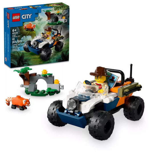 Lego LEGO City Default 60424 City: Jungle Explorer ATV Red Panda Mission