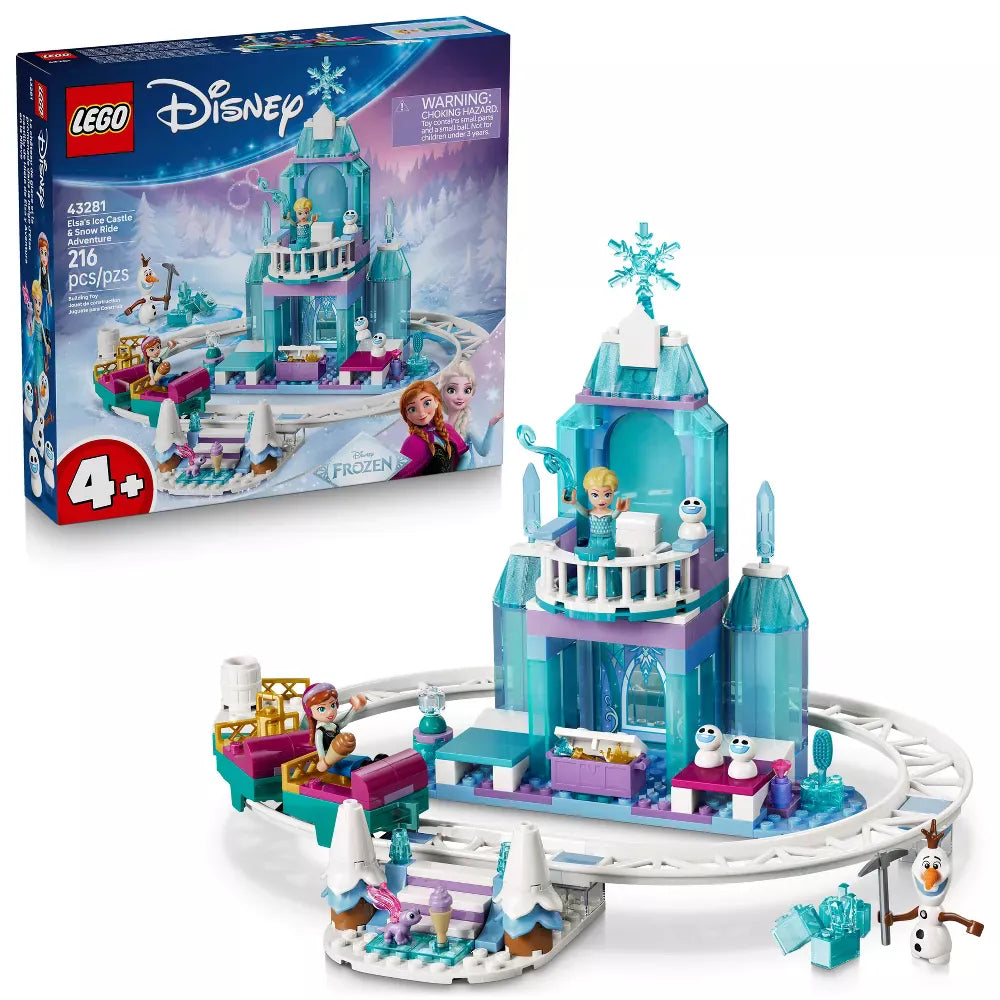 Lego LEGO Disney 43281 Disney: Elsa's Ice Castle & Snow Ride Adventure