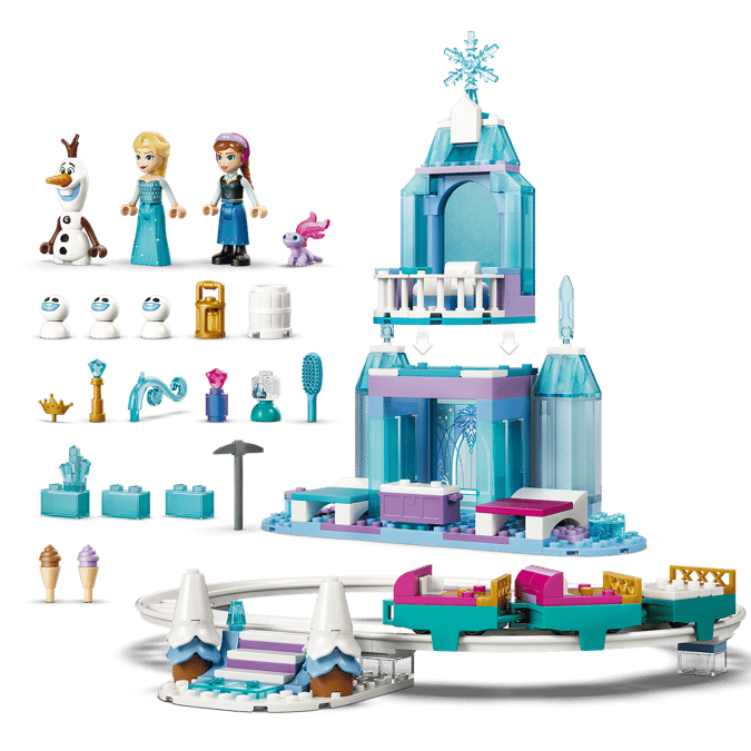 Lego LEGO Disney 43281 Disney: Elsa's Ice Castle & Snow Ride Adventure