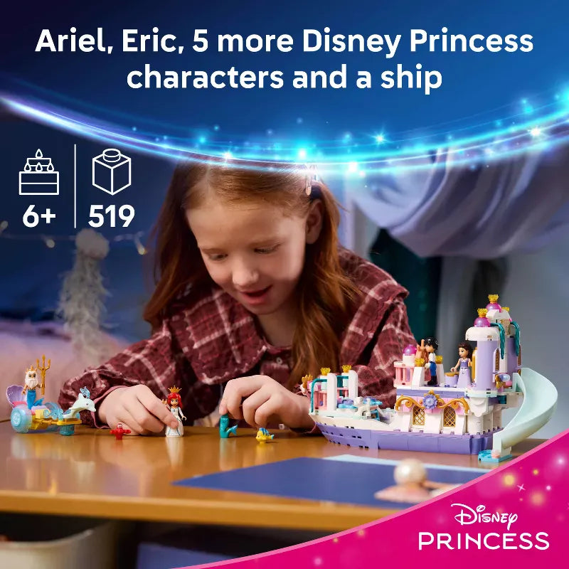 LEGO LEGO Disney 43299 Disney: Arielle's Royal Wedding Boat
