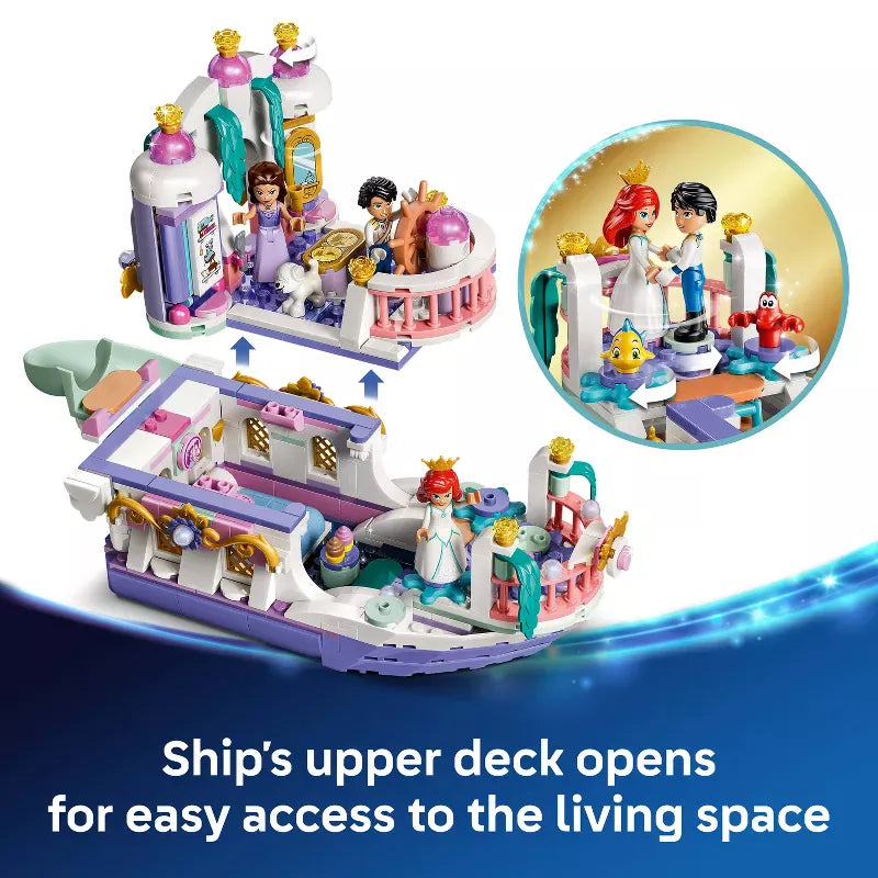 LEGO LEGO Disney 43299 Disney: Arielle's Royal Wedding Boat