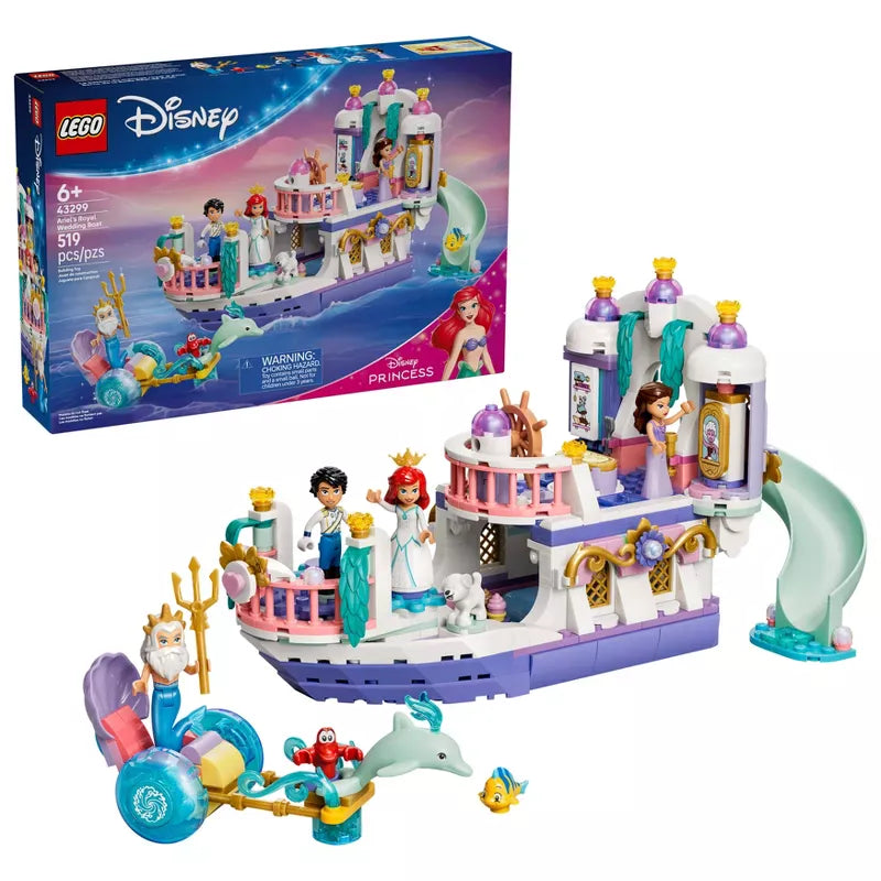 LEGO LEGO Disney 43299 Disney: Arielle's Royal Wedding Boat