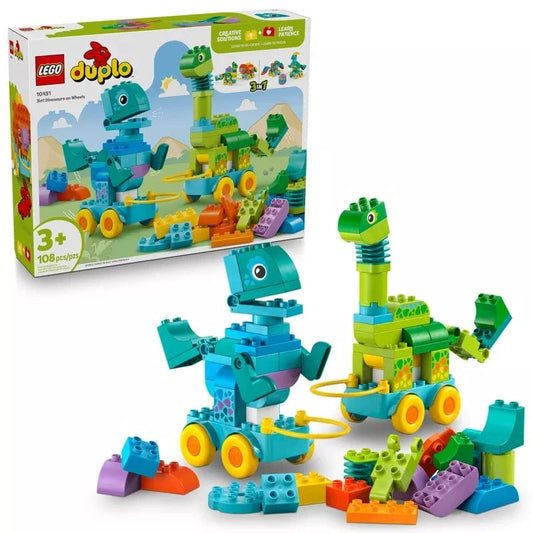 LEGO LEGO DUPLO 10451 Duplo: 3in1 Dinosaurs on Wheels