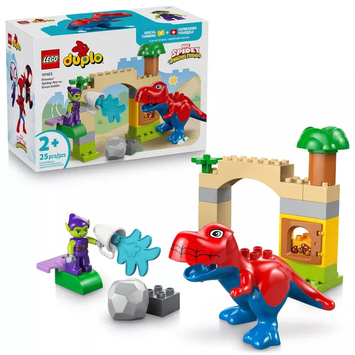 LEGO LEGO DUPLO READ DESCRIPTION!! 10463 Duplo: Dinosaur Spidey-Rex vs Green Goblin