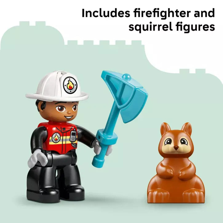 LEGO LEGO DUPLO READ DESCRIPTION!! 10473 DUPLO: Fire Truck w/ Hose & Firefighter