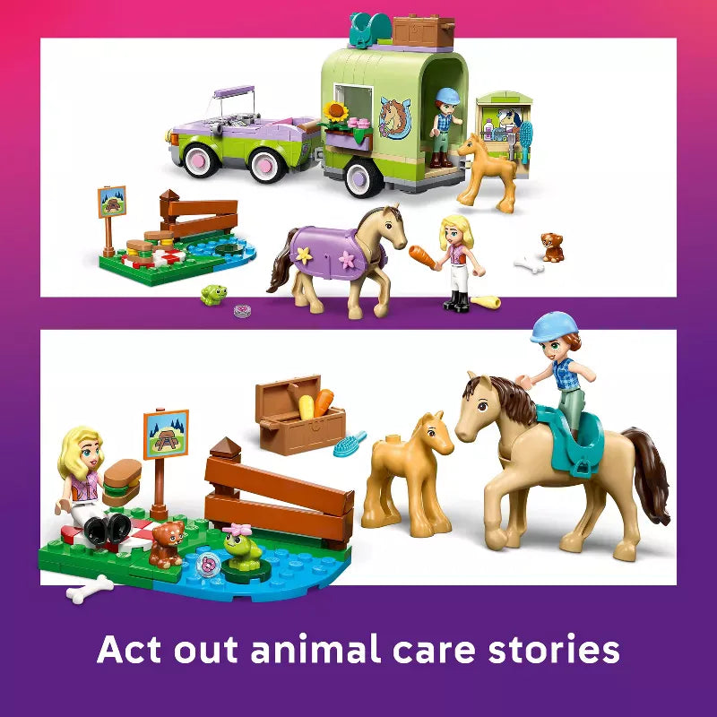 Lego LEGO Friends 42695 Friends: Horse & Baby Foal Trailer