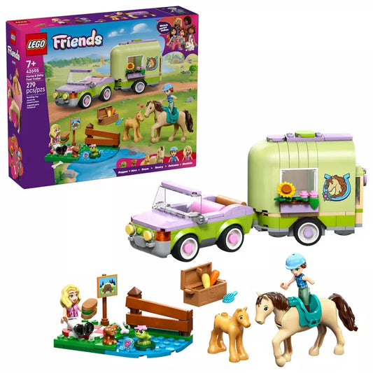 Lego LEGO Friends 42695 Friends: Horse & Baby Foal Trailer