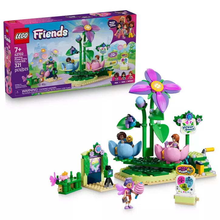 LEGO LEGO Friends 42702 Friends: Spinning Flower & Fairy Teacup