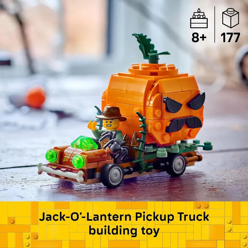 Lego LEGO Holiday Sets 40822 LEGO: Jack O' Lantern Pick Up Truck