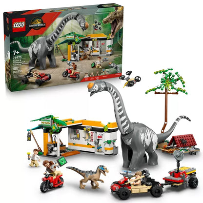 LEGO LEGO Jurassic World 76973 Jurassic World: Raptor & Titanosaur Mission