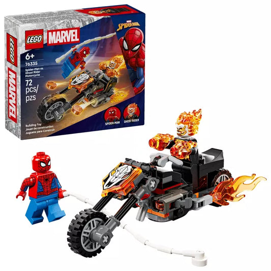 LEGO LEGO Marvel 76335 Marvel: Spider Man vs Ghost Rider Motorcycle