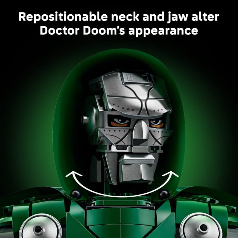 LEGO LEGO Marvel 76345 Marvel: Doctor Doom Bust