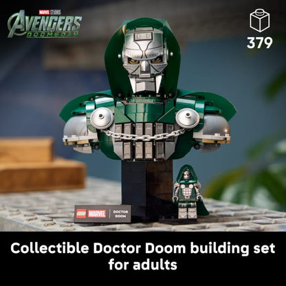 LEGO LEGO Marvel 76345 Marvel: Doctor Doom Bust
