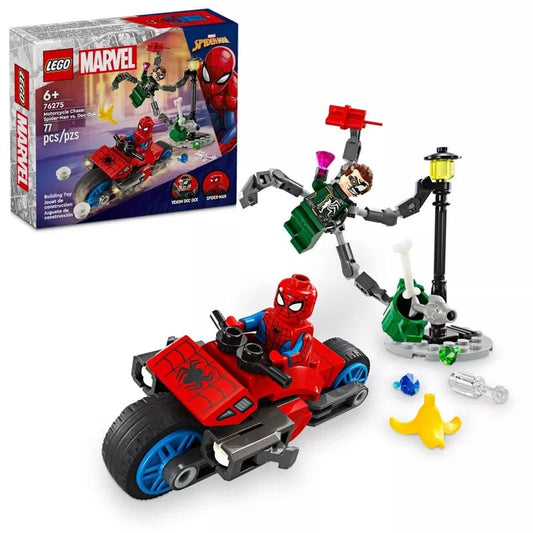 Lego LEGO Marvel Default 76275 Marvel: Motorcycle Chase - Spider Man vs Doc Ock