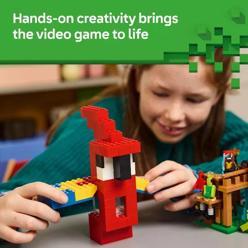 LEGO LEGO Minecraft 21282 Minecraft: The Parrot House