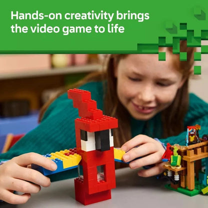 LEGO LEGO Minecraft 21282 Minecraft: The Parrot House