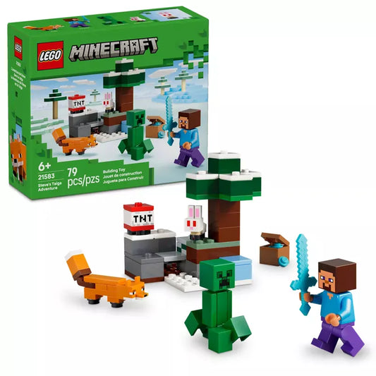 Lego LEGO Minecraft 21583 Minecraft: Steve's Taiga Adventure