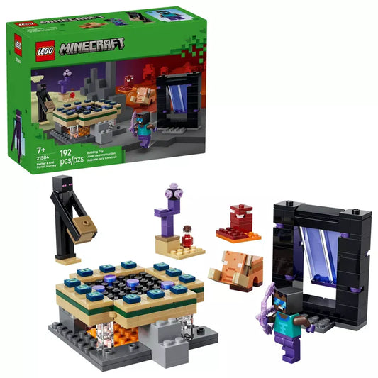 Lego LEGO Minecraft 21584 Minecraft: Nether & End Portal Journey
