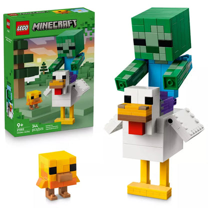 LEGO LEGO Minecraft 21592 Minecraft: Chicken Jockey Desert Attack