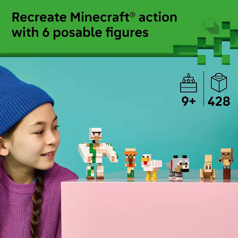 LEGO LEGO Minecraft 21592 Minecraft: Chicken Jockey Desert Attack