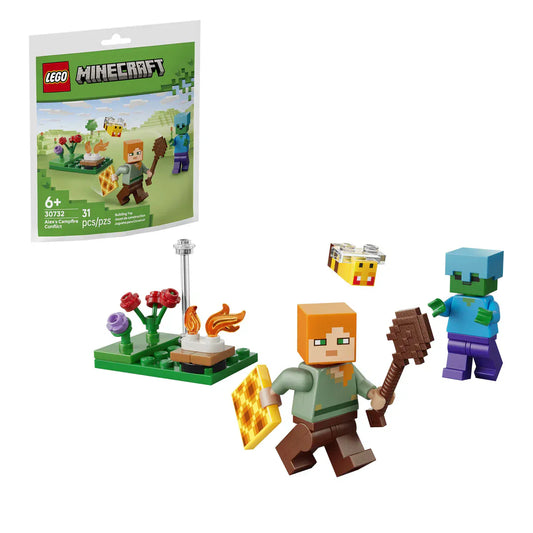 Lego LEGO Minecraft 30732 Minecraft: Alex's Campfire Conflict