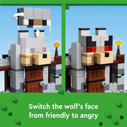 Lego LEGO Minecraft Default 21261 Minecraft: The Wolf Stronghold