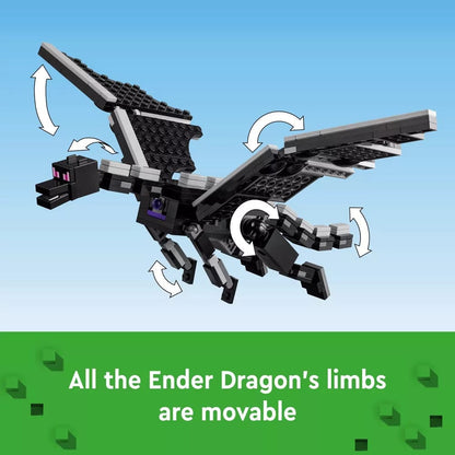 Lego LEGO Minecraft Default 21264 Minecraft: The Ender Dragon and End Ship