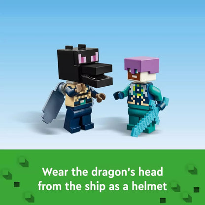 Lego LEGO Minecraft Default 21264 Minecraft: The Ender Dragon and End Ship