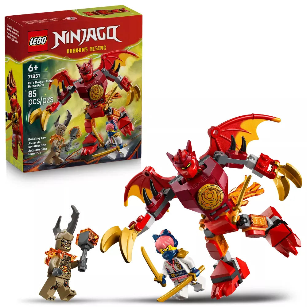 Lego LEGO Ninjago 71851 Ninjago: Kai's Dragon Mech Battle Pack