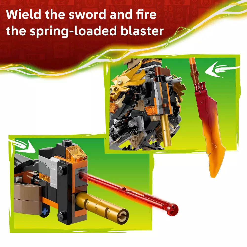 LEGO LEGO Ninjago 71854 Ninjago: Cole's Mission Mech & Dragon Zane