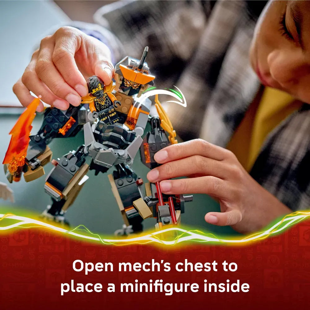LEGO LEGO Ninjago 71854 Ninjago: Cole's Mission Mech & Dragon Zane