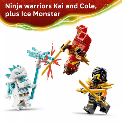 LEGO LEGO Ninjago 71864 Ninjago: Kai & Cole's Cominber Vehicles
