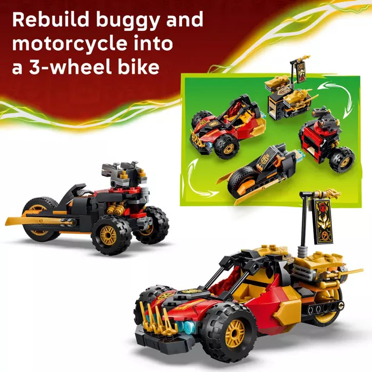 LEGO LEGO Ninjago 71864 Ninjago: Kai & Cole's Cominber Vehicles