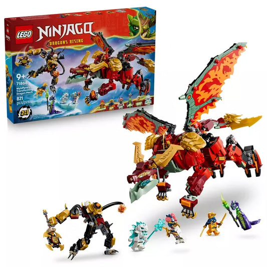 LEGO LEGO Ninjago 71868 Ninjago: Wyldfyre's Transforming Dragon Mech
