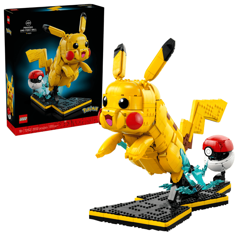 Lego LEGO Pokémon 72152 Pokémon: Pikachu & Poké Ball