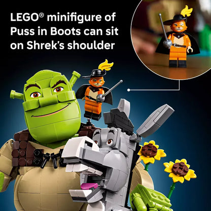 LEGO LEGO SHREK 72423 LEGO Shrek: Shrek, Donkey, & Puss in Boots