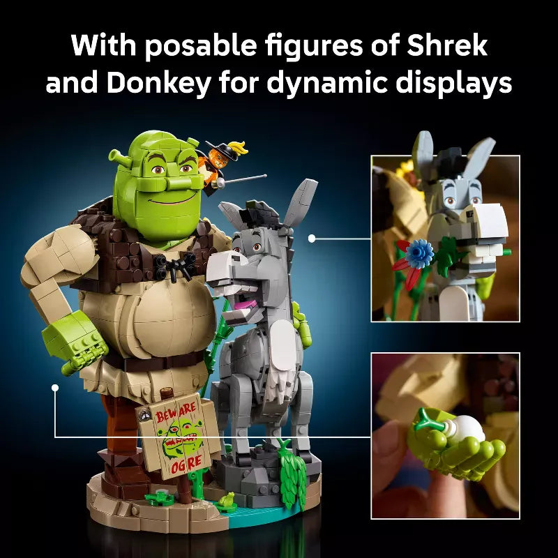 LEGO LEGO SHREK 72423 LEGO Shrek: Shrek, Donkey, & Puss in Boots