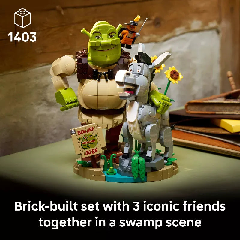 LEGO LEGO SHREK 72423 LEGO Shrek: Shrek, Donkey, & Puss in Boots