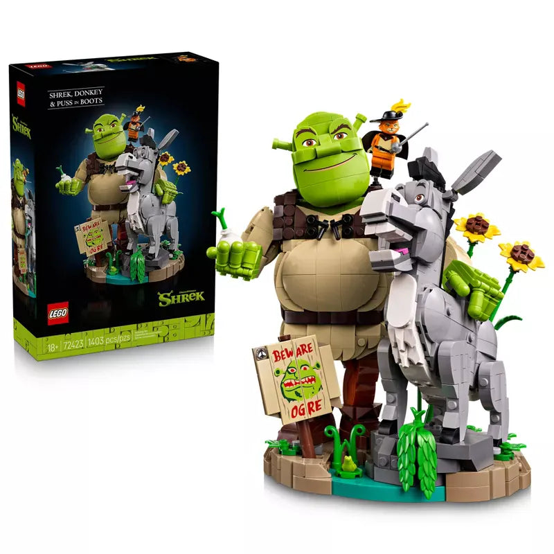 LEGO LEGO SHREK 72423 LEGO Shrek: Shrek, Donkey, & Puss in Boots