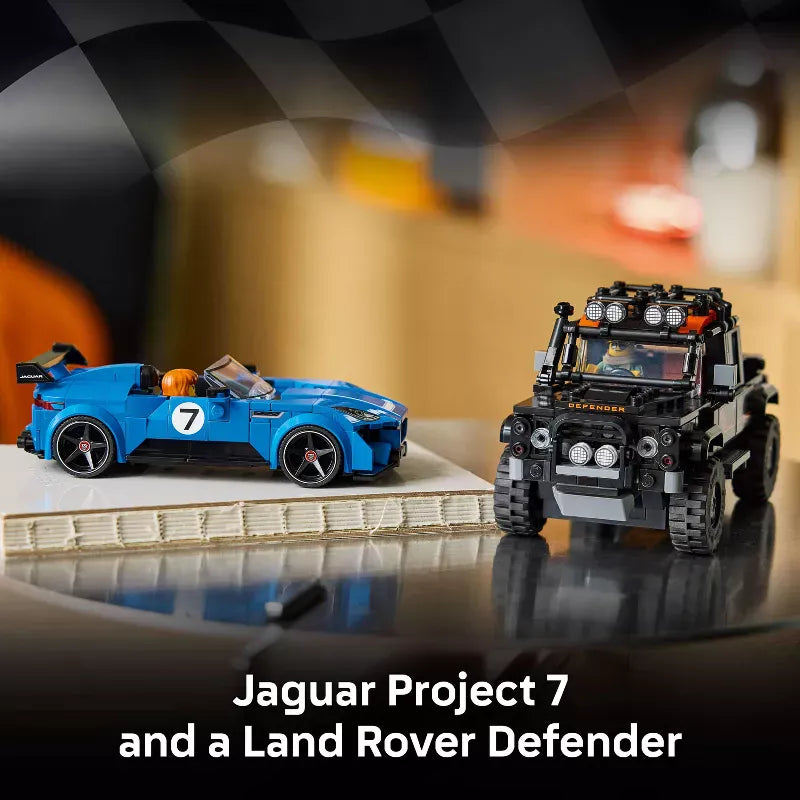 Lego LEGO Speed Champions 77264 Speed: Jaguar Project 7 & Land Rover
