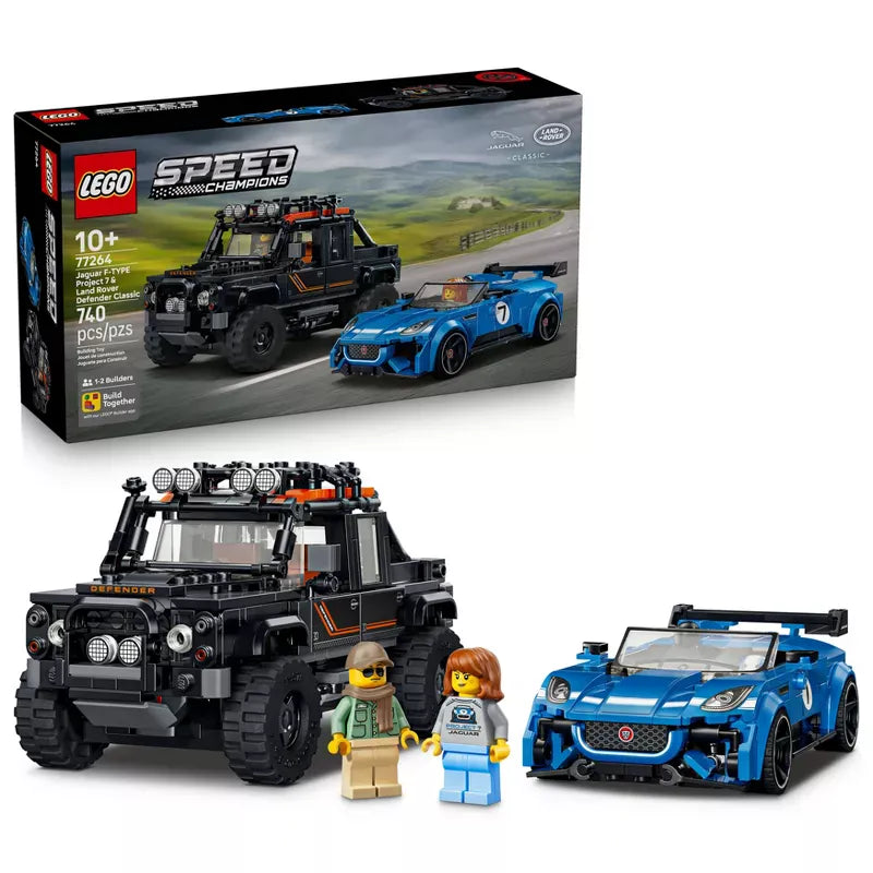 Lego LEGO Speed Champions 77264 Speed: Jaguar Project 7 & Land Rover