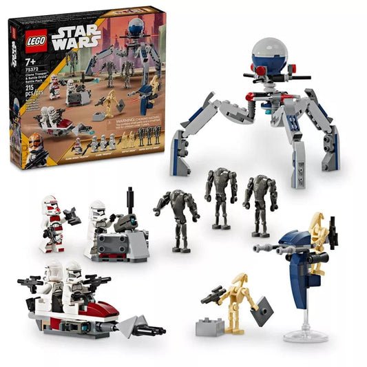 Lego LEGO Star Wars Default 75372 Star Wars: Clone Trooper and Battle Droid Battle Pack