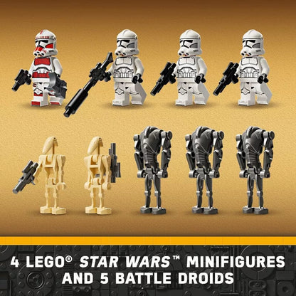 Lego LEGO Star Wars Default 75372 Star Wars: Clone Trooper and Battle Droid Battle Pack