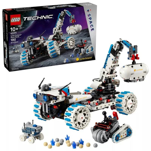 LEGO LEGO Technic 42211 Technic: Lunar Outpost Moon Rover Space Vehicle