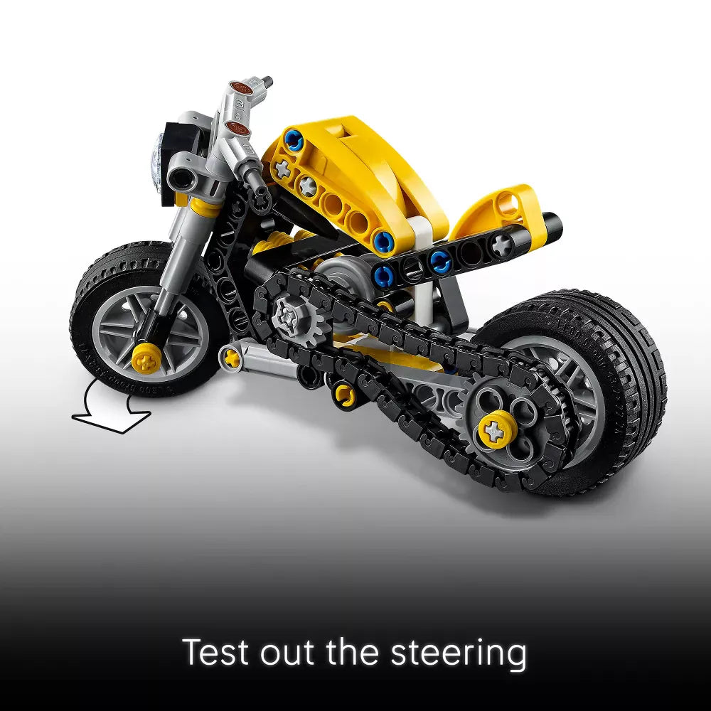 Lego LEGO Technic 42225 Technic: Yellow Motorcycle