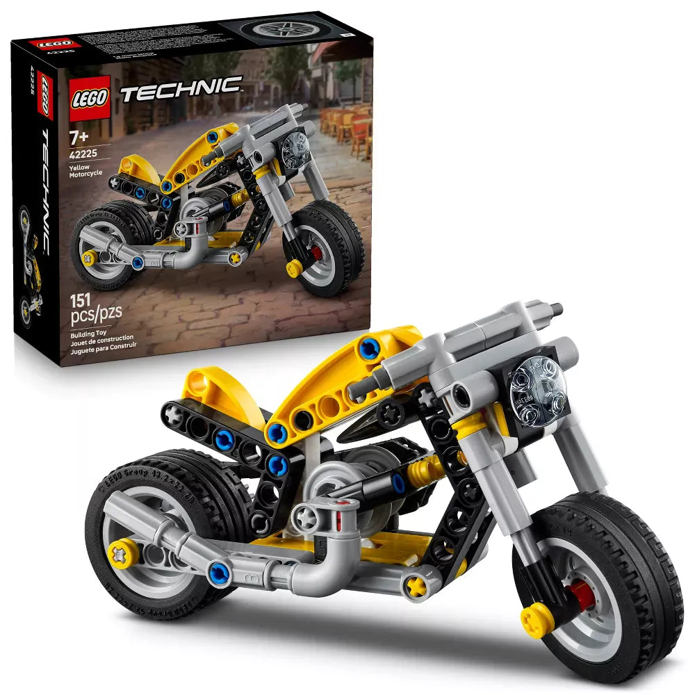 Lego LEGO Technic 42225 Technic: Yellow Motorcycle