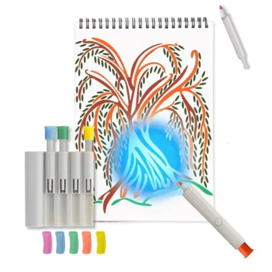 Lifelines Coloring & Painting Kits FlowArt Art - Illuminate & Create Flowers & Foliage