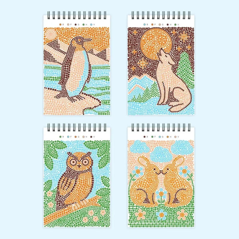 Lifelines Coloring & Painting Kits FlowArt Mini - Into the Wild