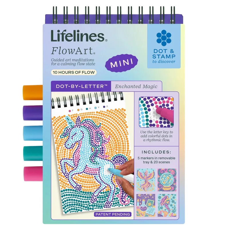 Lifelines Coloring & Painting Kits FlowArt Mini Single Enchanted Magic